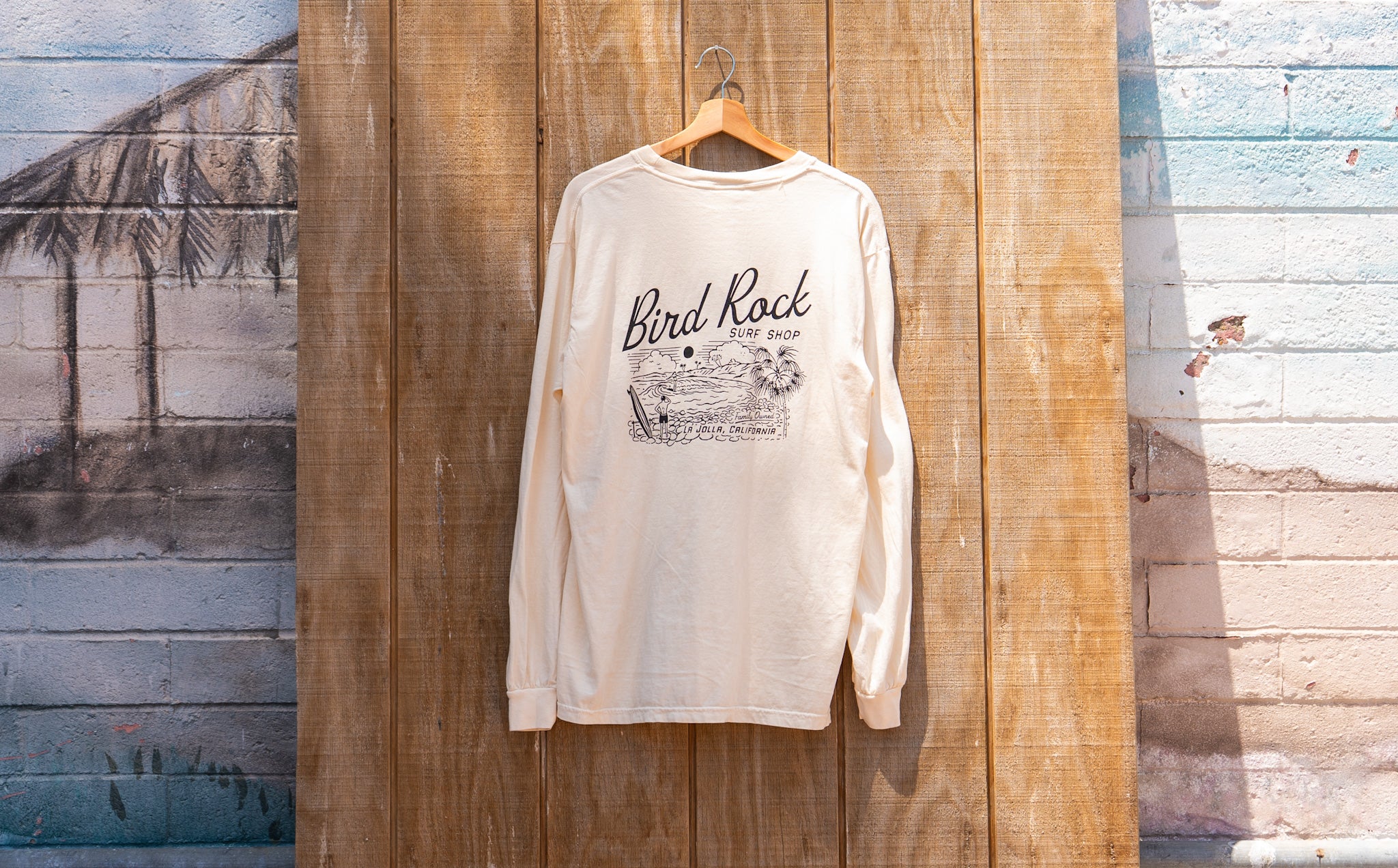 Shop Surf Check L/S Tee | Bird Rock Surf Shop