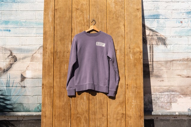 Brook Bird&Logo Sweat M スウェット Grey Marl Brooklyn Logo Sweatshirt | WHISTLES | Whistles US |